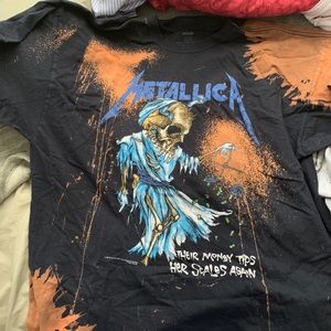 Vintage Bleached Metallica Shirt
